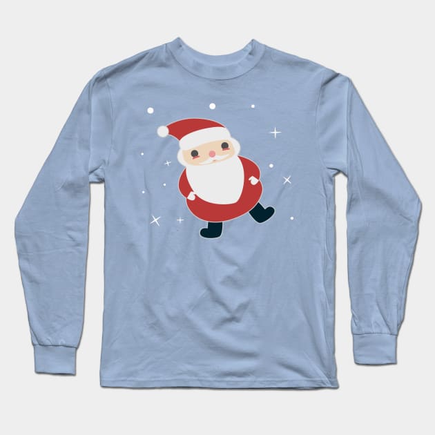 Santa is ready for Christmas Long Sleeve T-Shirt by happinessinatee